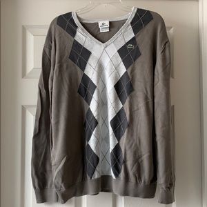 Lacoste Men’s V-Neck Sweater